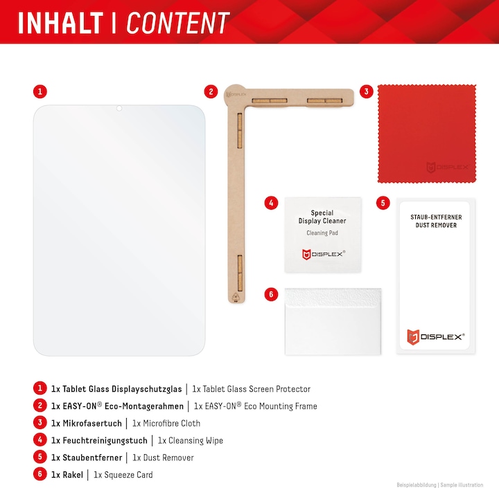 Produktbild Displex Tablet Glass, Tablet Schutzglas (1 Stück, Galaxy Tab S10 Ultra)