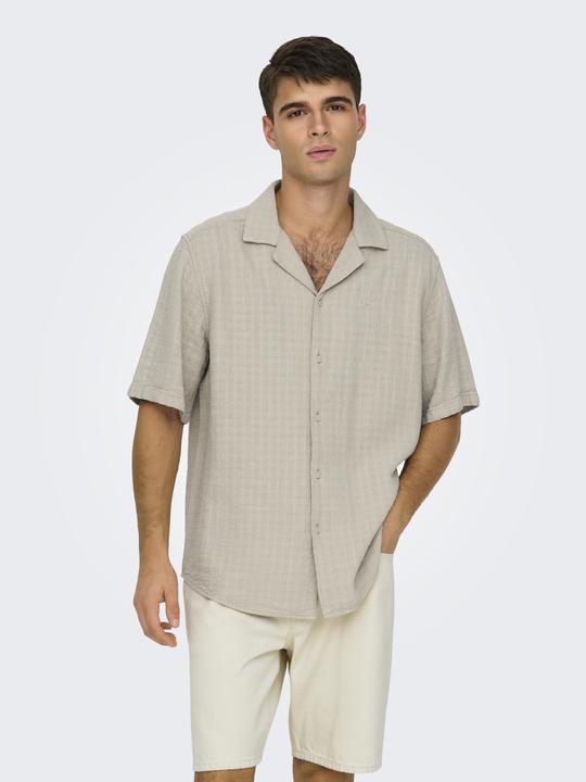 Produktbild Only & Sons Onslatham Rlxss Resort Linen Struc 0257 (XL)