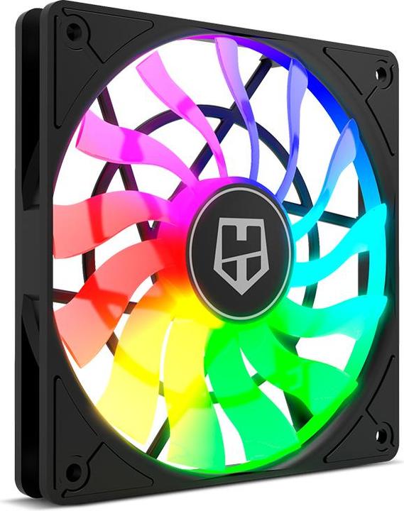 Produktbild Nox SLIM FAN Computergehäuse Ventilator 12 cm Durchscheinend 1 Stück(e) (120 mm, 1 x)