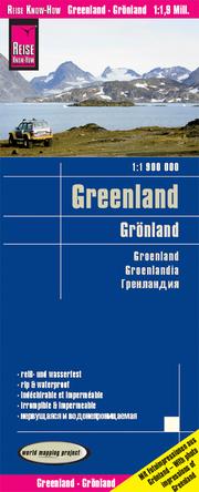 Produktbild Landkarte Grönland. Greenland. Groenlandia