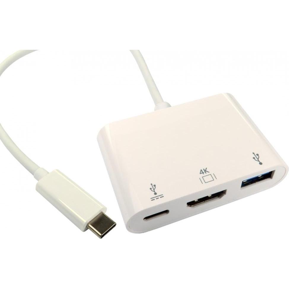 Thumbnail - Cables Direct CDL USB3C-HDMI&USB&PD, Video Kabel