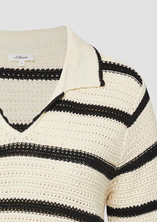 Image du produit s.Oliver Strickpolo mit V-Ausschnitt (44)