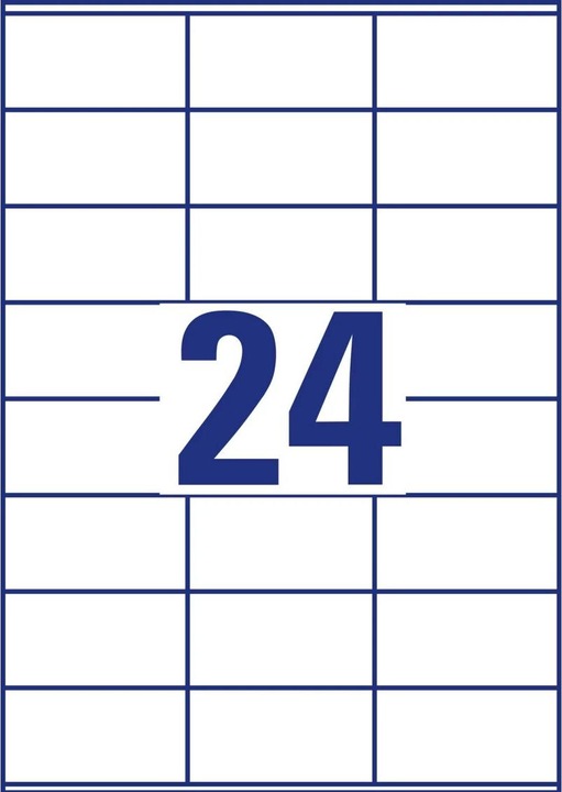 Actual product image Avery Universal Labels