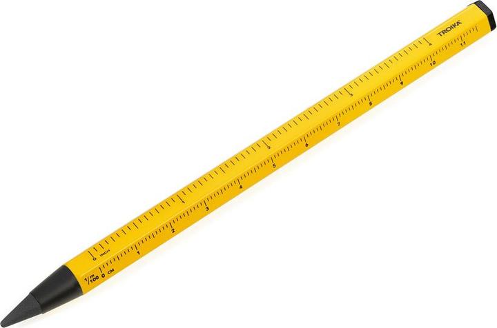 Actual product image Troika CONSTRUCTION ENDLESS pencil Endless writing tip, yellow (HB, 1 x)