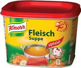 Produktbild Knorr Fleisch Suppe Spezial Paste, herzhafte Fleischsuppen Würze für Bouillons, Fleisch, Gratin & Reis