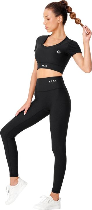 Produktbild Yeaz CLUB LEVEL SET Short Top Leggings M (Black) (M)