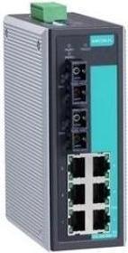 Produktbild Moxa EDS-308-M-SC-T - Unverwalteter Ethernet-Switch mit 7 10/100BaseT(X)-Ports (8 Ports)