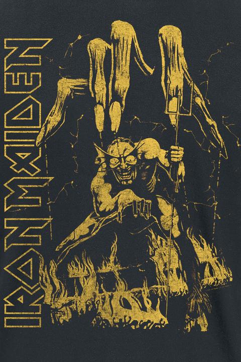 Produktbild Iron Maiden Eddie Big Hand Yellow (M)