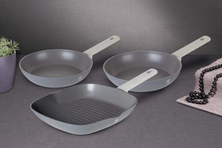 Produktbild BerlingerHaus BH/7076 Aspen Collection Bratpfannen Set 3-tlg. (Pfannenset + Topfset, Aluminium)