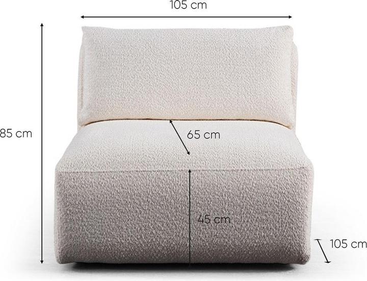 Produktbild Atelier del Sofa Sofia (L1 + C + O1 + 1R) (Ecksofa)