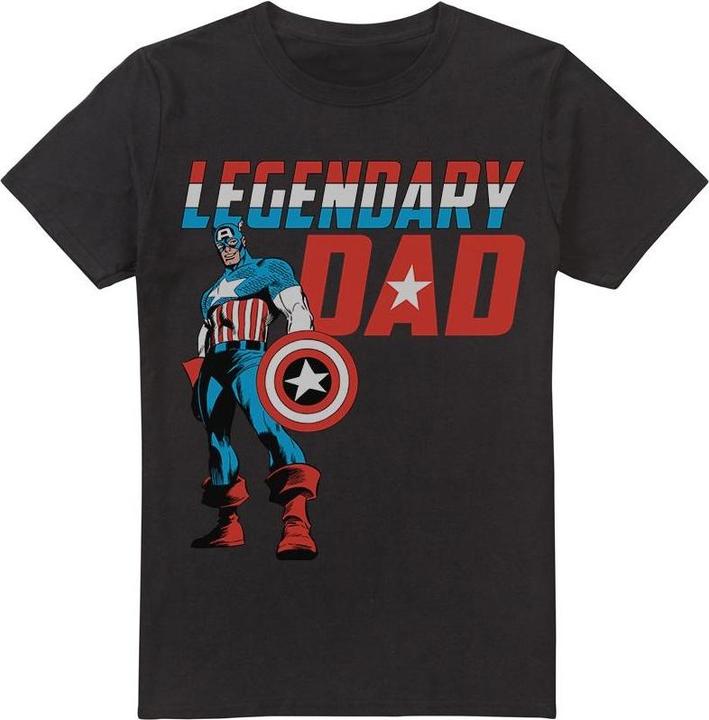 Produktbild Captain America Legendary Dad TShirt (M)
