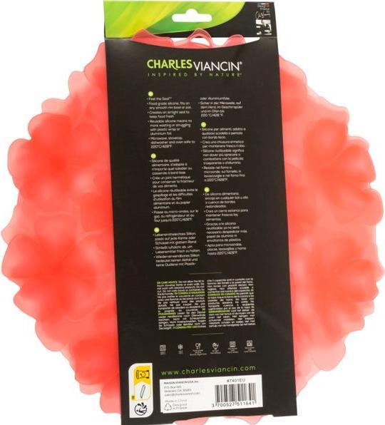 Actual product image Charles Viancin GERANIUM 28 cm Silikon-Deckel Rosa (1x)