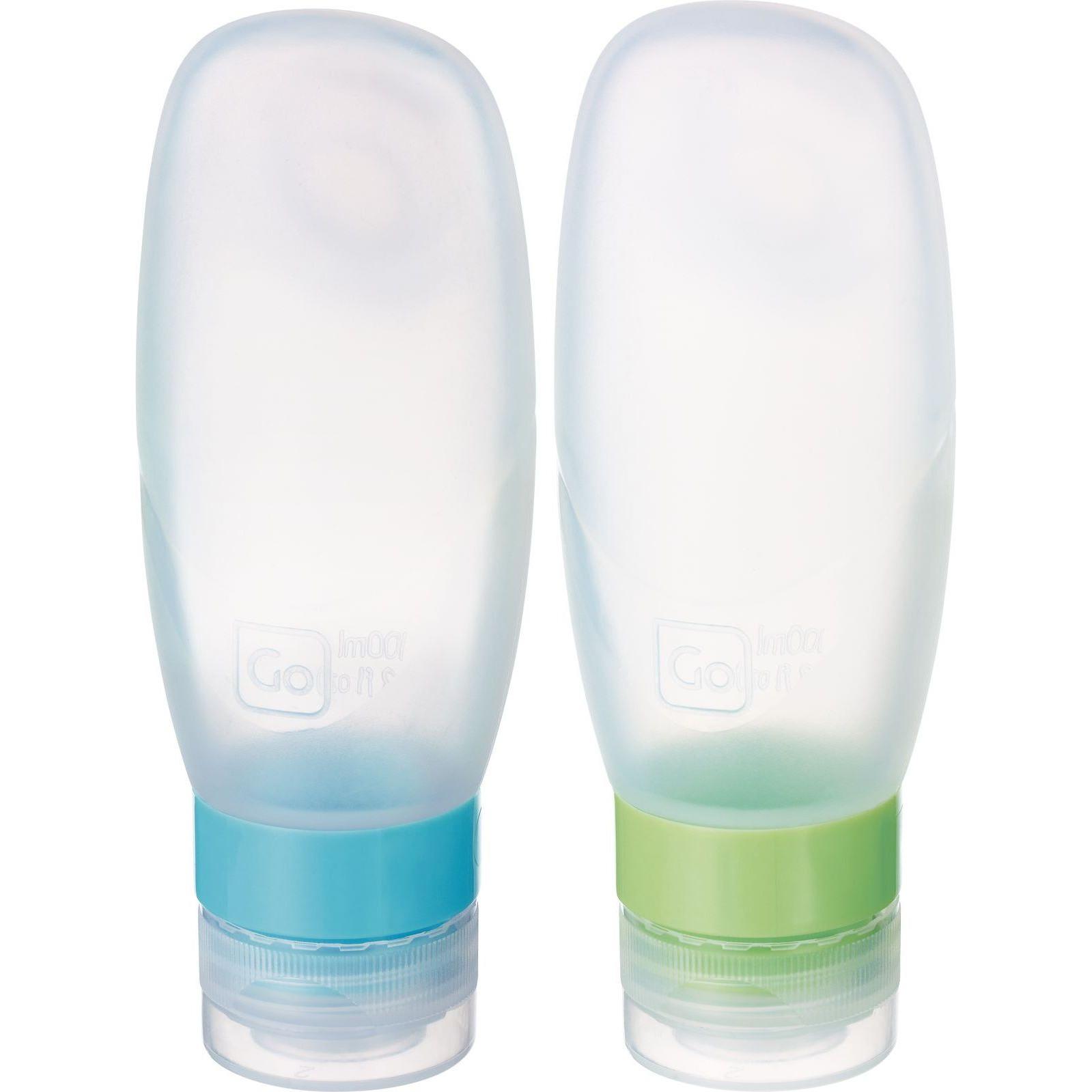 Go Travel, Reisezubehör, Squeezy Bottles, Transparent, (Zusätzliche Polsterung)
