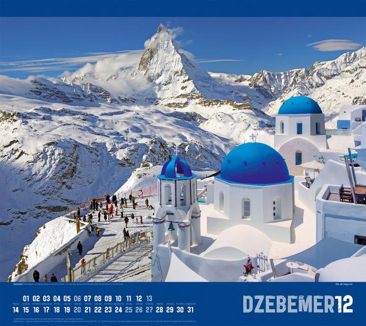 Actual product image Verrückte Welt Kalender 2026 (54 x 48 cm)