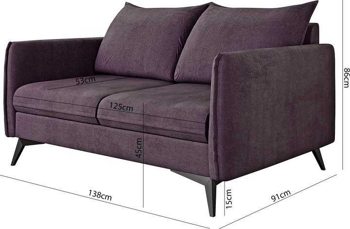 Actual product image Ropez Juli Bis (2 person sofa)