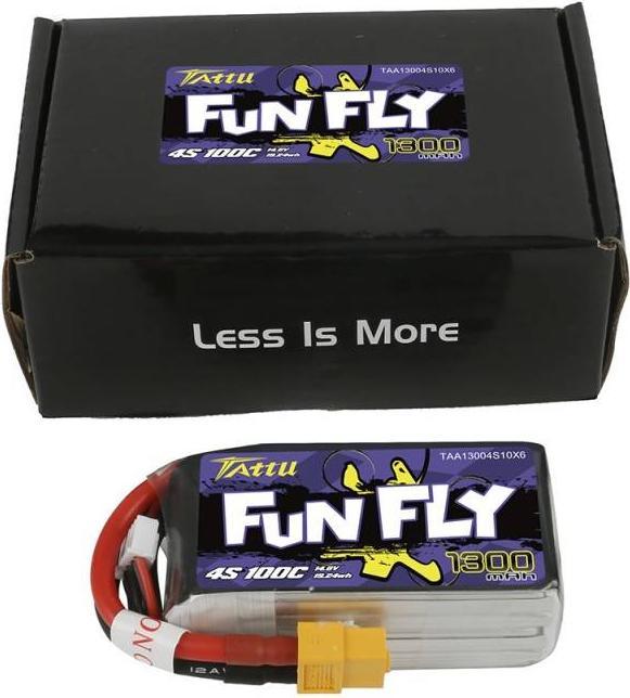 Produktbild Tattu RC-Akku LiPo 1300 mAh 14.8 V 100C (14.80 V, 1300 mAh)