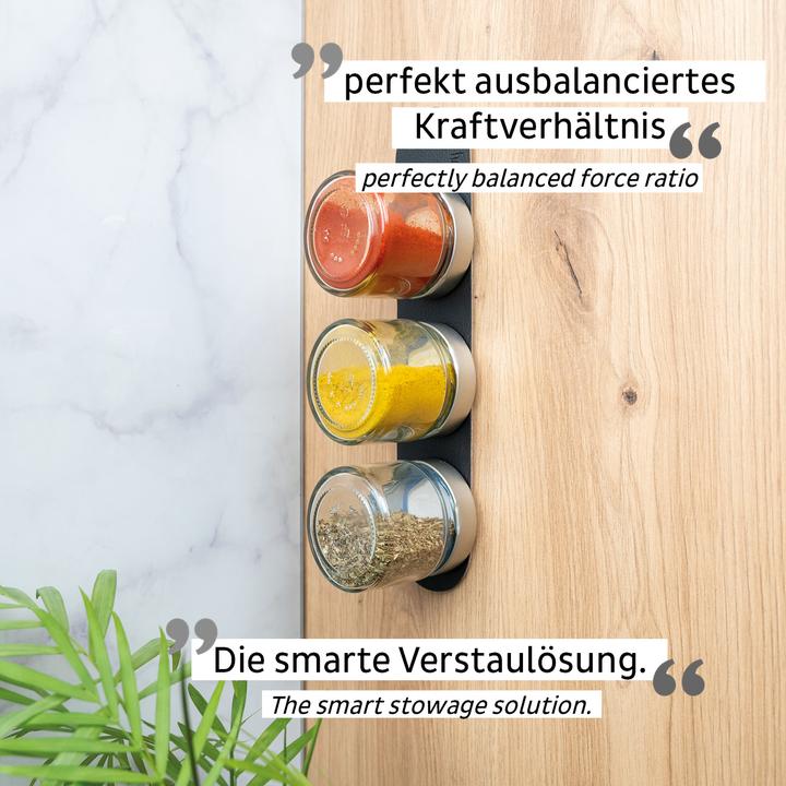Actual product image Silwy Delicatessen magnetic jar set, 125 ml (0.13 l)