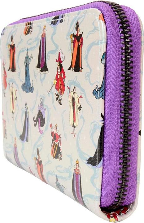 Actual product image Loungefly Disney Villains by wallet Iridescent