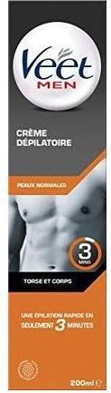 Immagine prodotto Veet Men Depilatory Cream for Normal Skin 200ml (200 ml, 1 x)
