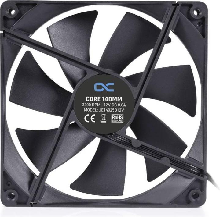 Immagine prodotto Alphacool Ventola Core 140mm PWM 3200rpm (140x140x25mm) (140 mm, 1x)