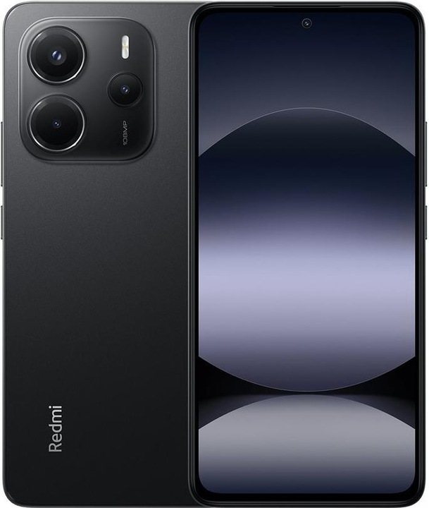 Produktbild Xiaomi Redmi Note 14 (256 GB, Midnight Black, 6.67", Dual SIM, 108 Mpx, 4G)