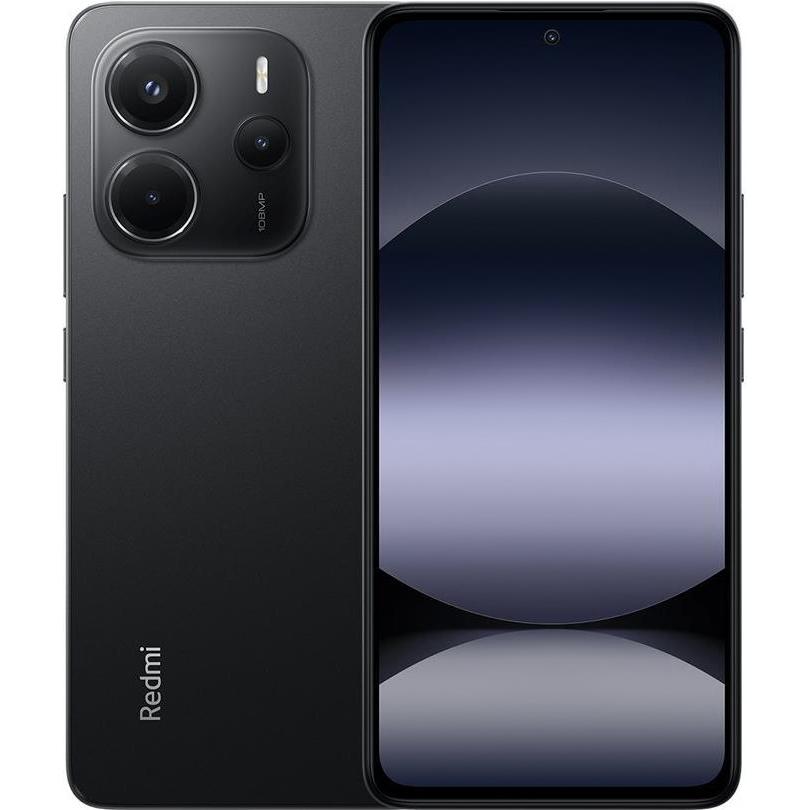 Thumbnail - Xiaomi Redmi Note 14 (256 GB, Midnight Black, 6.67", Dual SIM, 108 Mpx, 4G), Smartphone, Schwarz