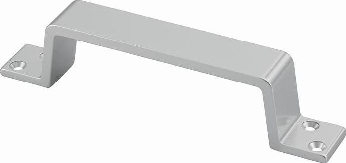 Produktbild Hermeta Handgriff 420 Ausladung 38 mm Länge 170 mm Breite 25 mm Aluminium silberfarbig eloxiert Anzahl Lö...