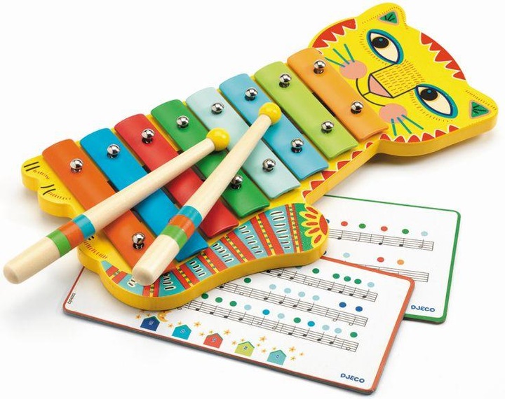 Produktbild Djeco Metallophone Katze