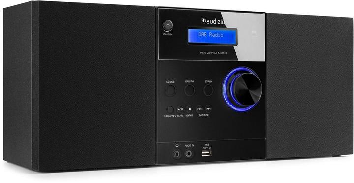 Produktbild Audizio Metz Micro-HiFi System (Bluetooth, CD Player, 2x 15 W)