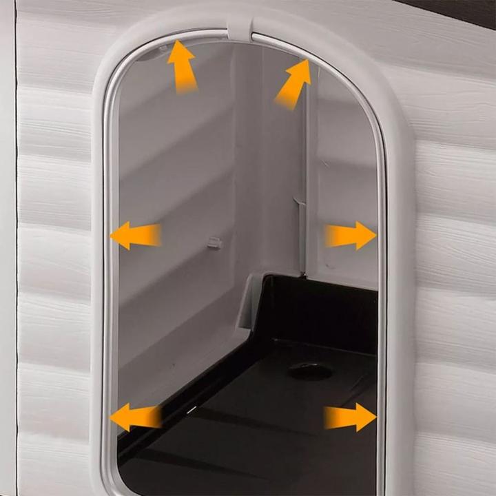 Productafbeelding Ferplast Kunststof hondenkennel Dogvilla (Hondenhok)