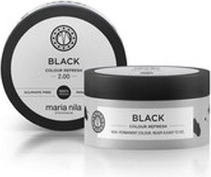 Actual product image Maria Nila Colour Refresh - Black 2.00 (100 ml)