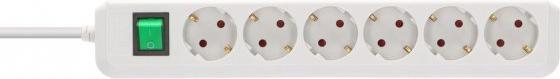 Actual product image Brennenstuhl Eco-Line (6 x, CEE 7/3, 3 m)