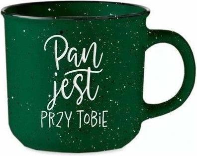 Szaron Vintage-Becher - Der Herr ist mit dir (400 ml, 1x)