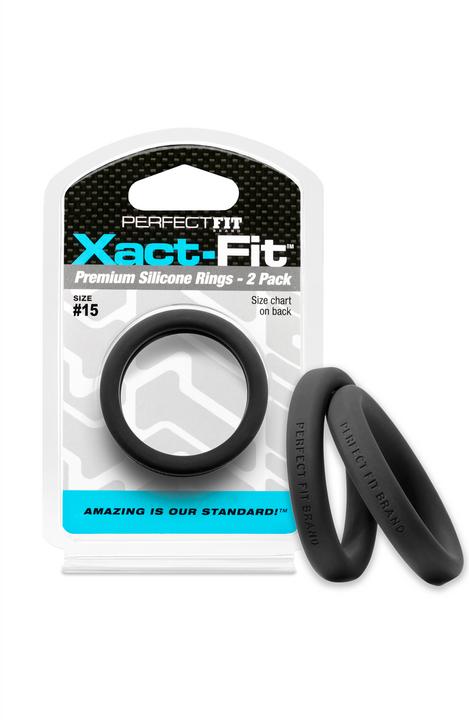 Image du produit PerfectFitBrand #15 Cockring Xact-Fit 2-Pack (3.80 cm)