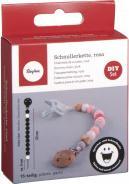 Image du produit Rayher Kit de bricolage: chaîne de tétine, rose, rosé