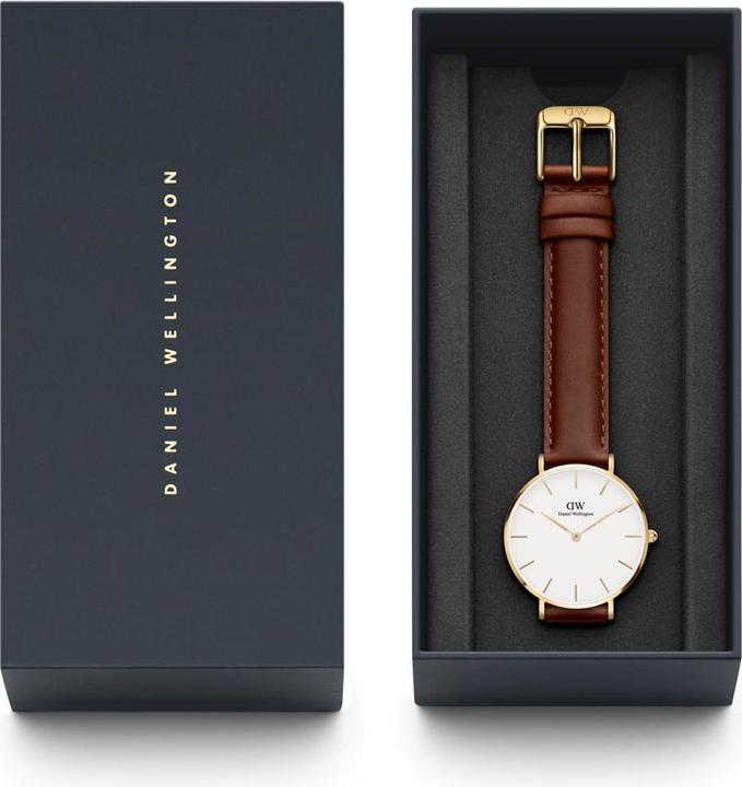 Actual product image Daniel Wellington Classic Petite St. Mawes White Gold (Analogue wristwatch, 32 mm)