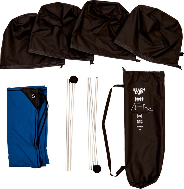 Actual product image Radbug Beach Canopy (beach tent, 1.80 kg, 4 persons)