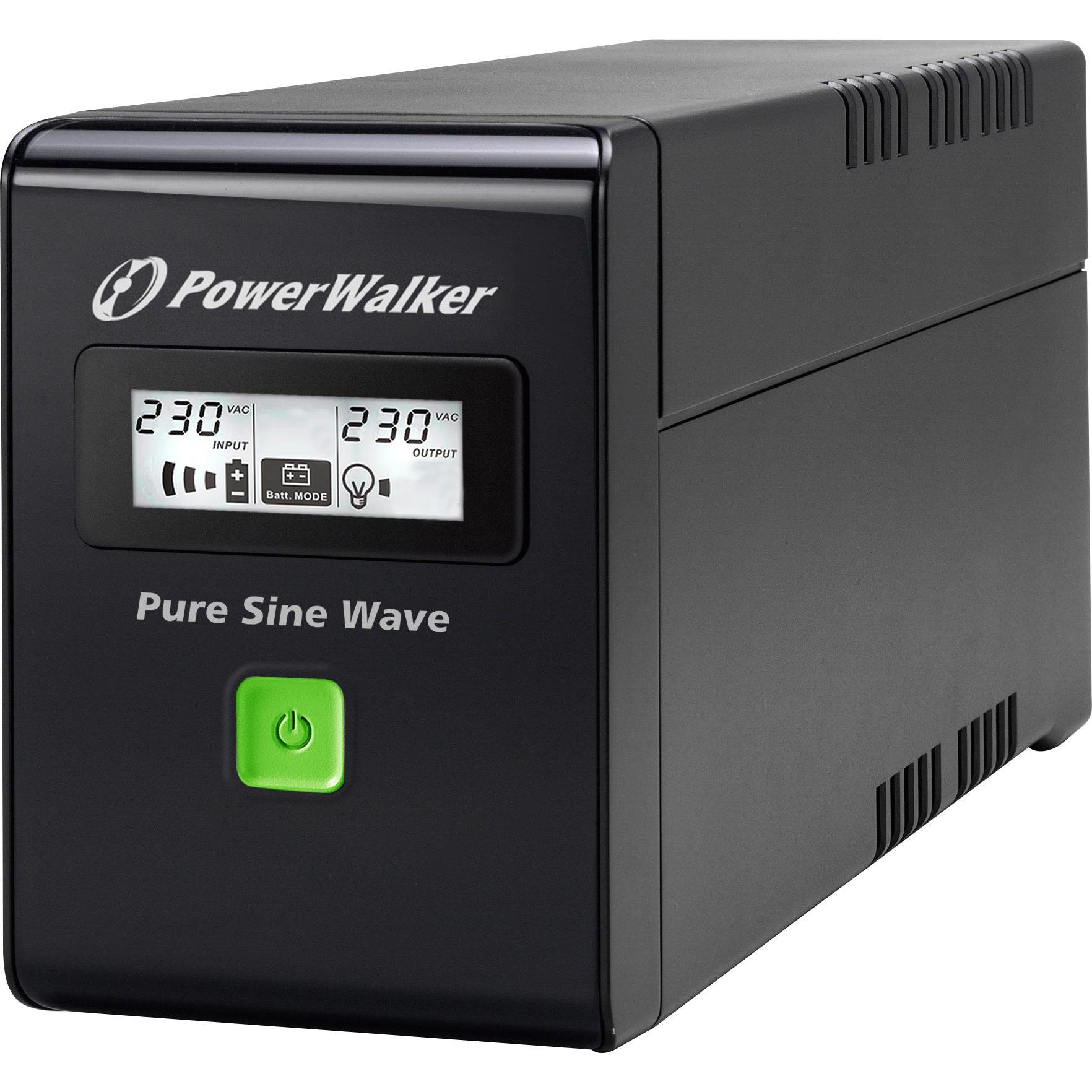 Powerwalker VI 800 SW IEC USV (800 VA, 480 W, Interattivo linea UPS), UPS