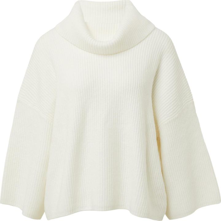 Immagine prodotto Comma Indoor-Poncho Kurzer Poncho-Pullover mit Wasserfall-Ausschnitt (M)