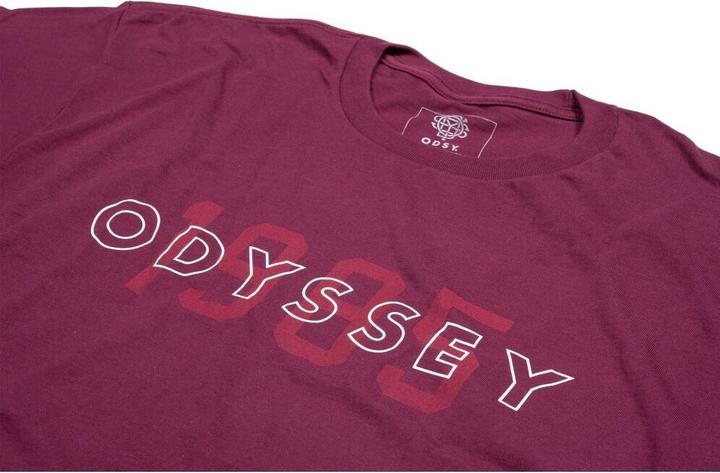Produktbild Odyssey T-Shirt Overlap Burgundy (XL)