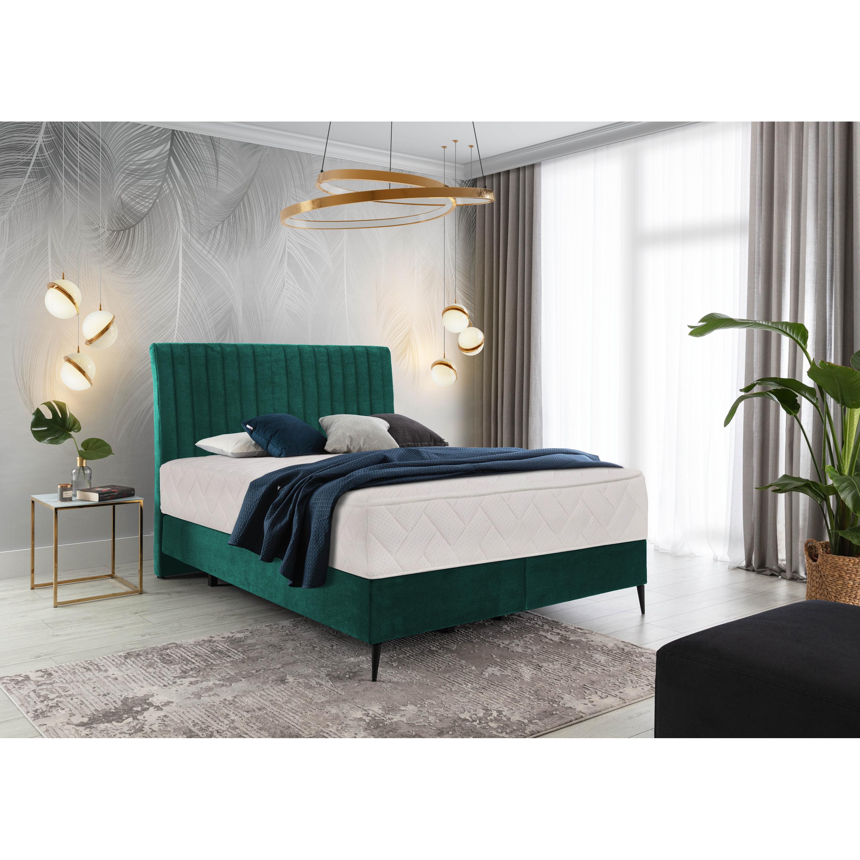 ELTAP, Boxspringbett, Blanca (180 x 200 cm)