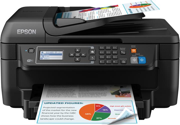 Actual product image Epson WF-2750DWF WorkForce (Ink, Colour)