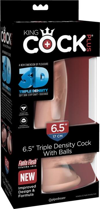 Produktbild Shots 6.5 Triple Density Cock with Balls