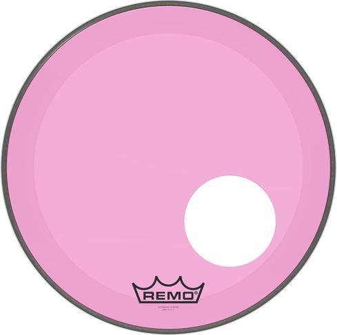 Actual product image Remo P3-1318-CT-PKOH Powerstroke3 Colortone Pink, 18" Bass Drum Resonance Head (Bass drum)