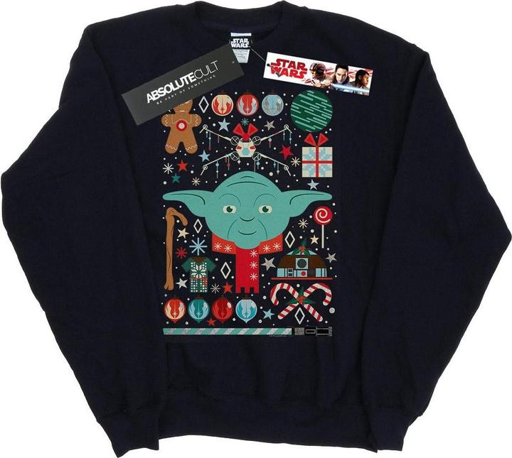 Produktbild Star Wars Yoda Christmas Sweatshirt Jungen (116)