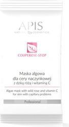 Produktbild Apis Natural Cosmetics Apis - Couperose-Stop Algae Mask algae mask for capillary skin with wild rose and vitamin C 20g