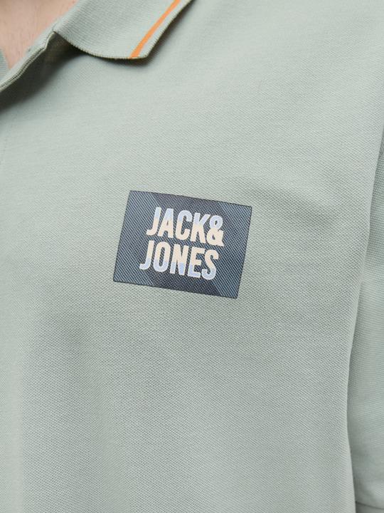 Actual product image Jack & Jones Plus Size Gedruckt Poloshirt Poloshirt (7XL)