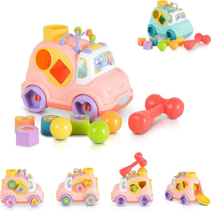 Image du produit Moni jeu de tri voiture musique