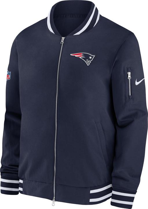 Produktbild Nike New England Patriots Coach Bomber Jacket L (L)