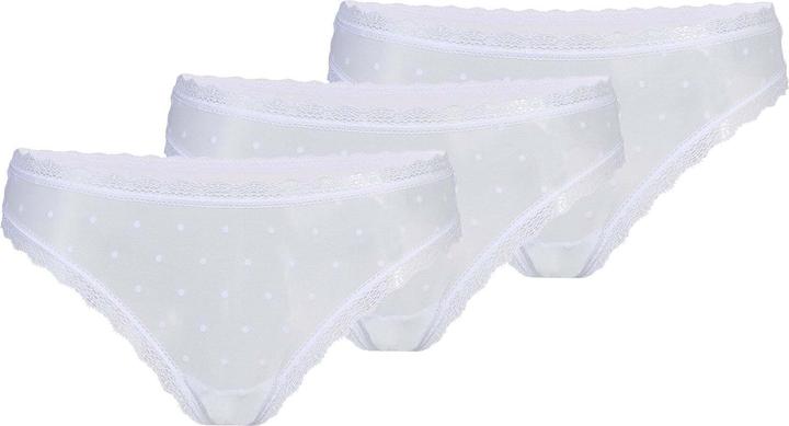 Produktbild Snocks Tangas mit Spitze love (M, 3er Pack)